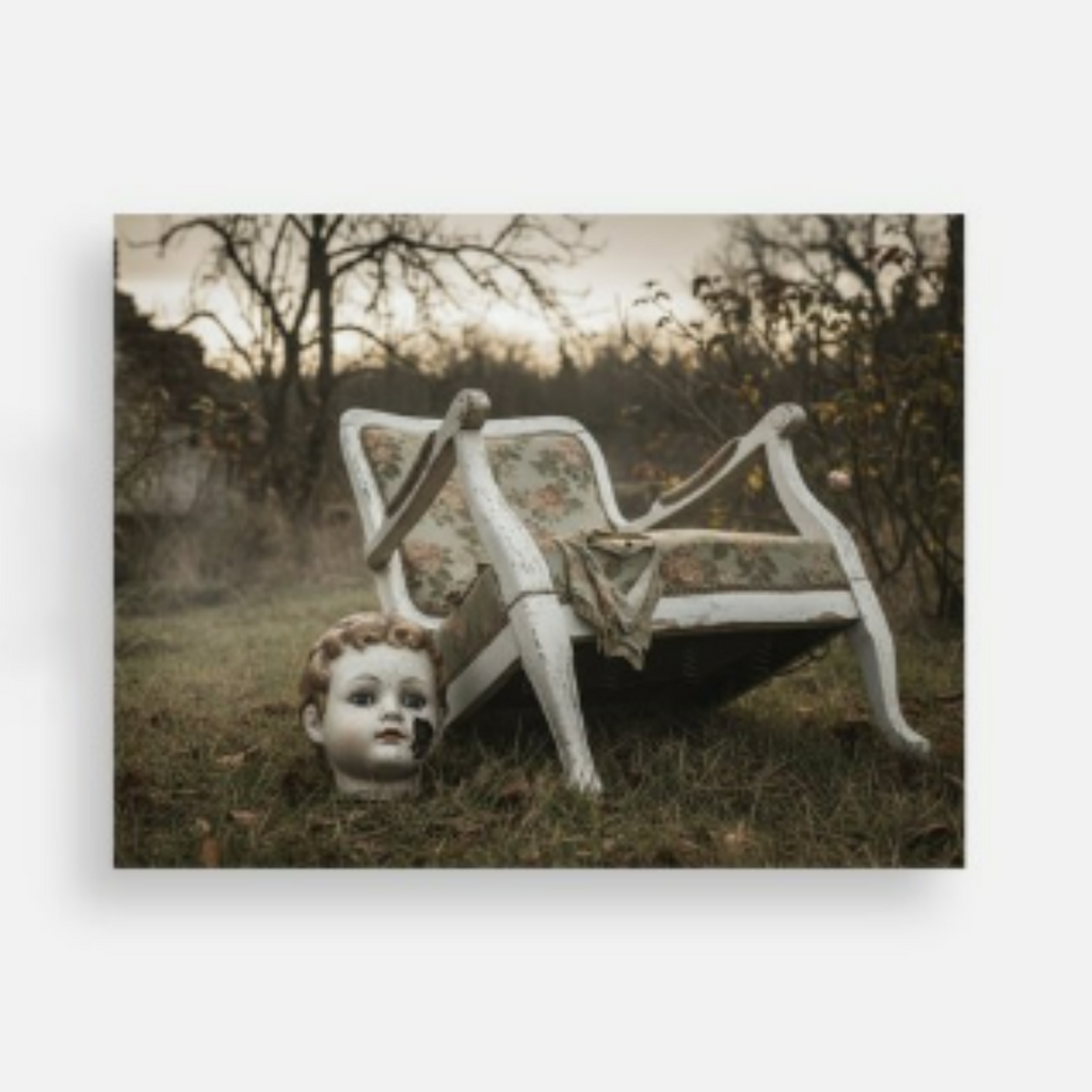 Vinty Moon Postcard