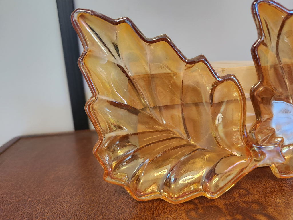 Marigold Leaf Dishes Set of 2